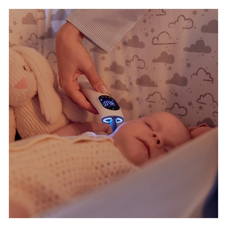 Lionelo - Infrarot-Fieberthermometer FEVERSCAN 2xAAA