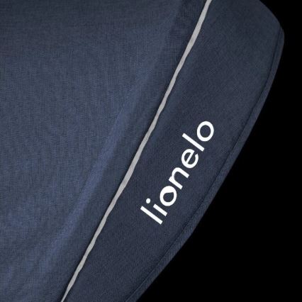 Lionelo - Kinder-Dreirad HAARI dunkelblau/grau