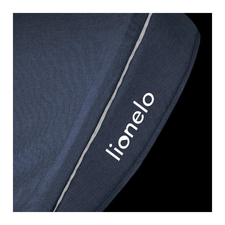 Lionelo - Kinder-Dreirad HAARI dunkelblau/grau