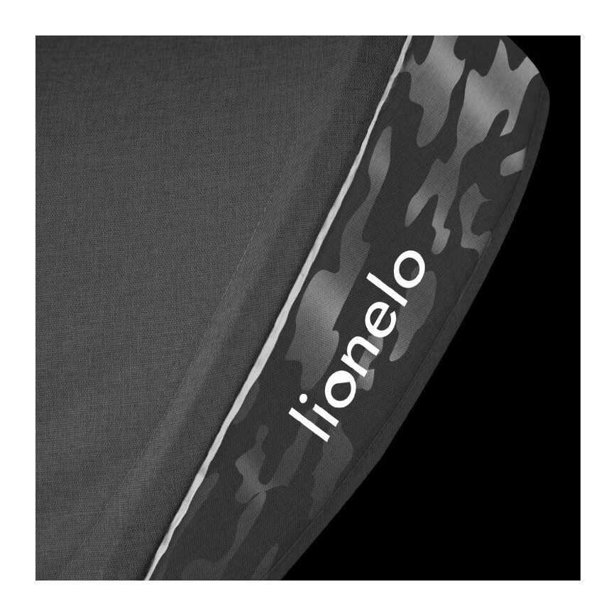 Lionelo - Kinder-Dreirad HAARI grau/schwarz