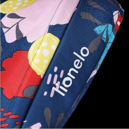 Lionelo - Kinder-Dreirad HAARI schwarz/bunt