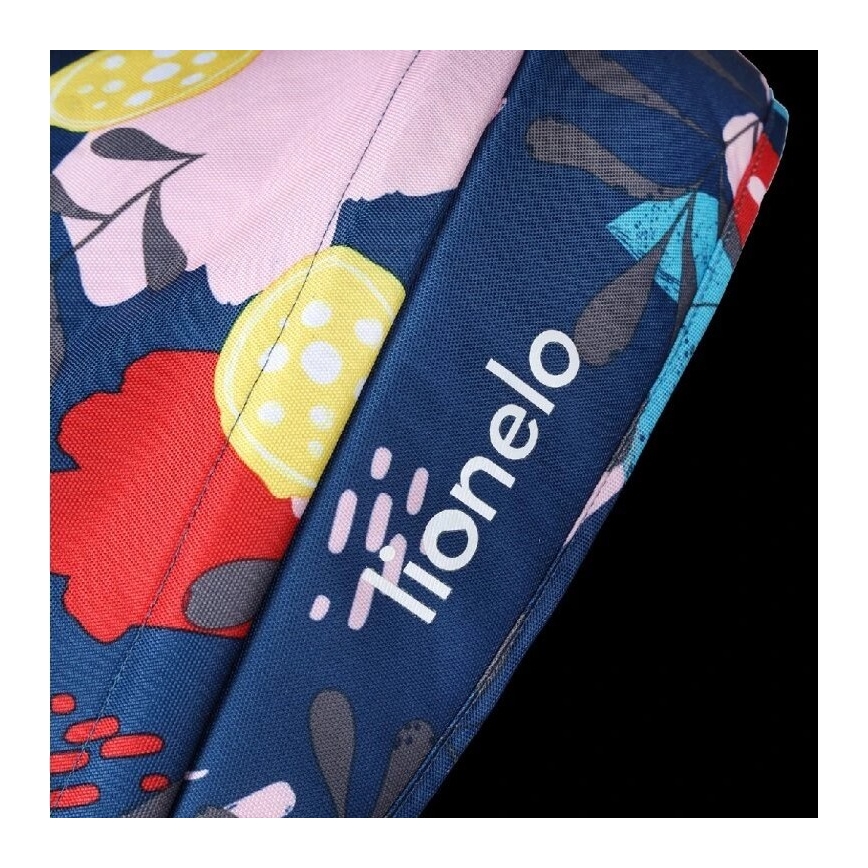 Lionelo - Kinder-Dreirad HAARI schwarz/mehrfarbig