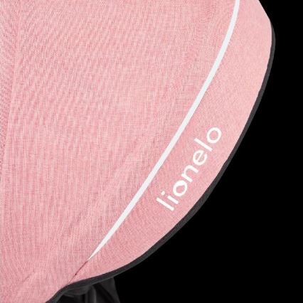 Lionelo - Kinder-Dreirad TRIS rosa/grau