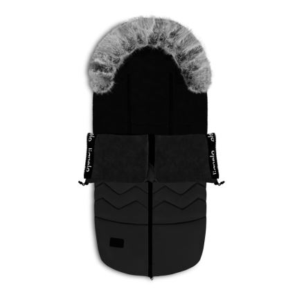 Lionelo - Kinder-Fußsack FRODE Black Carbon