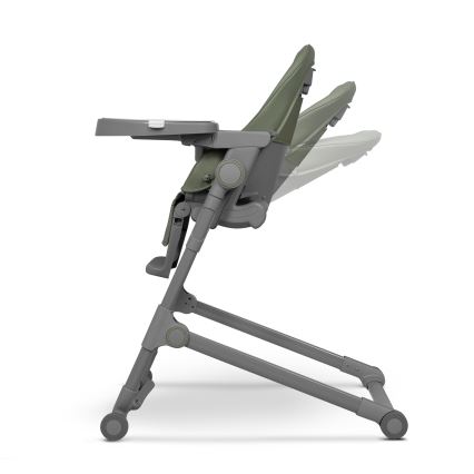 Lionelo - Kinder-Hochstuhl 2-in-1 CORA PLUS Olivgrün