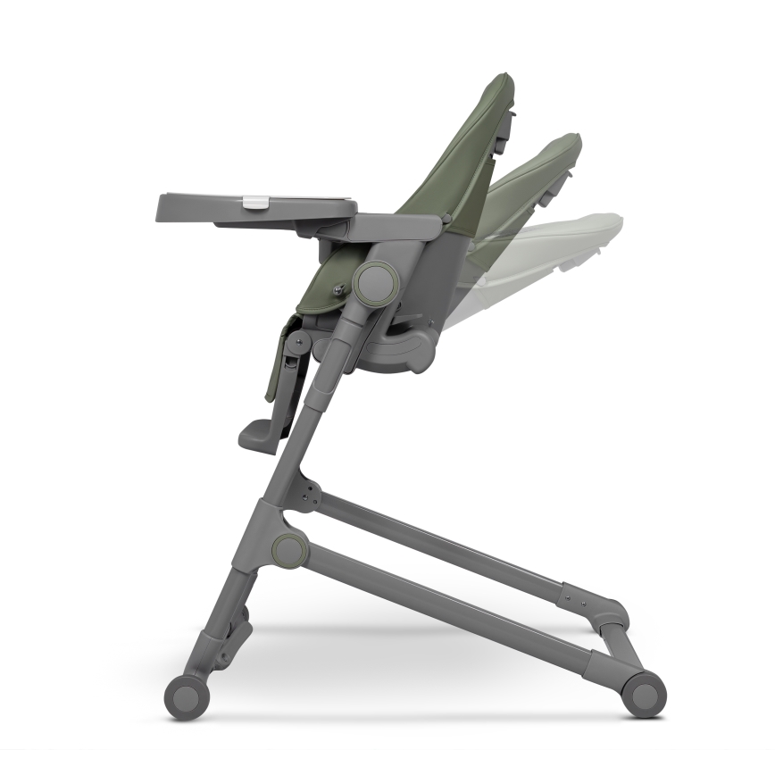 Lionelo - Kinder-Hochstuhl 2-in-1 CORA PLUS Olivgrün