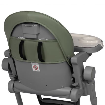 Lionelo - Kinder-Hochstuhl 2-in-1 CORA PLUS Olivgrün