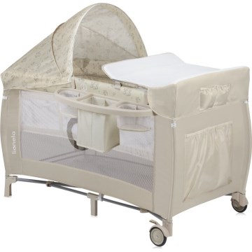 Lionelo - Kinder-Reisebett SVEN PLUS beige