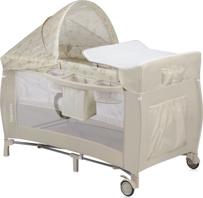 Lionelo - Kinder-Reisebett SVEN PLUS beige