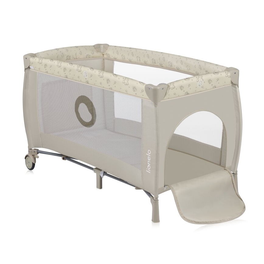 Lionelo - Kinder-Reisebett SVEN PLUS beige