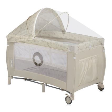 Lionelo - Kinder-Reisebett SVEN PLUS beige