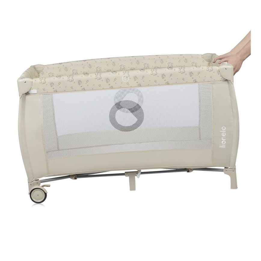 Lionelo - Kinder-Reisebett SVEN PLUS beige