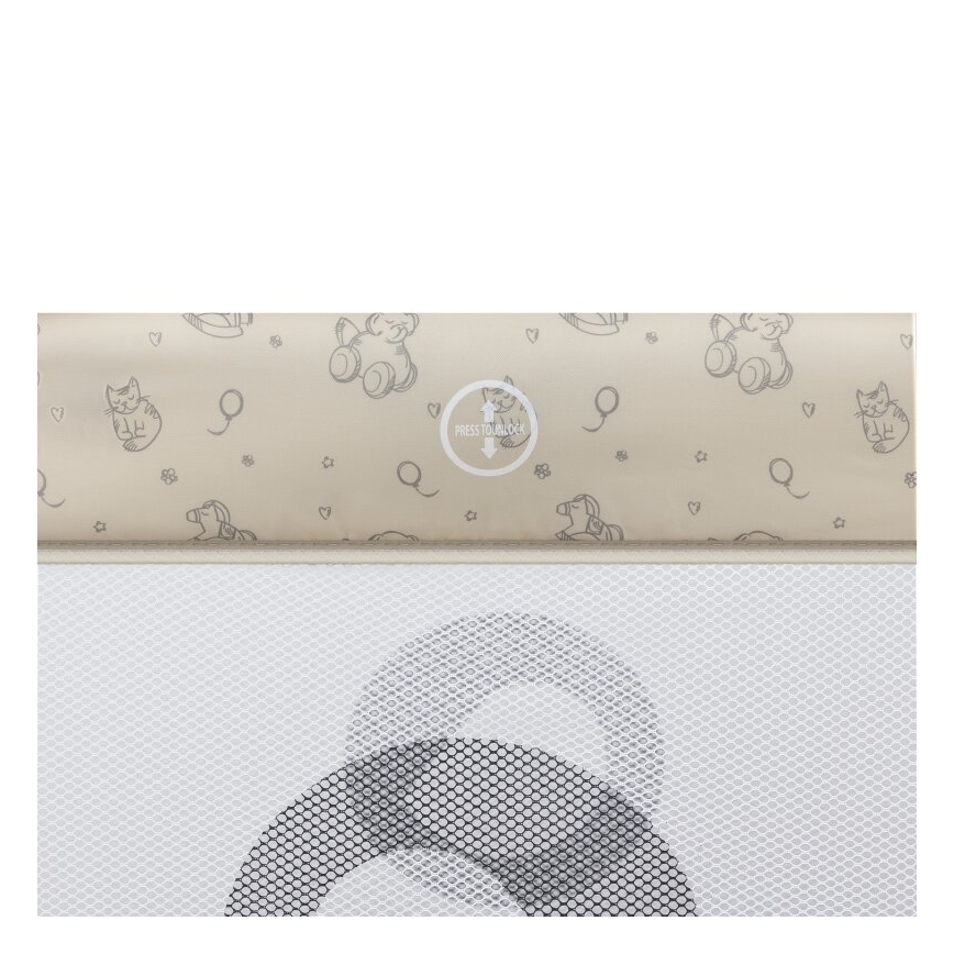 Lionelo - Kinder-Reisebett SVEN PLUS beige