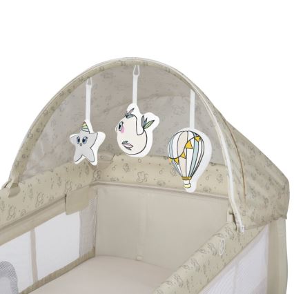 Lionelo - Kinder-Reisebett SVEN PLUS beige
