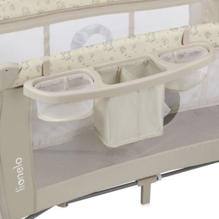 Lionelo - Kinder-Reisebett SVEN PLUS beige