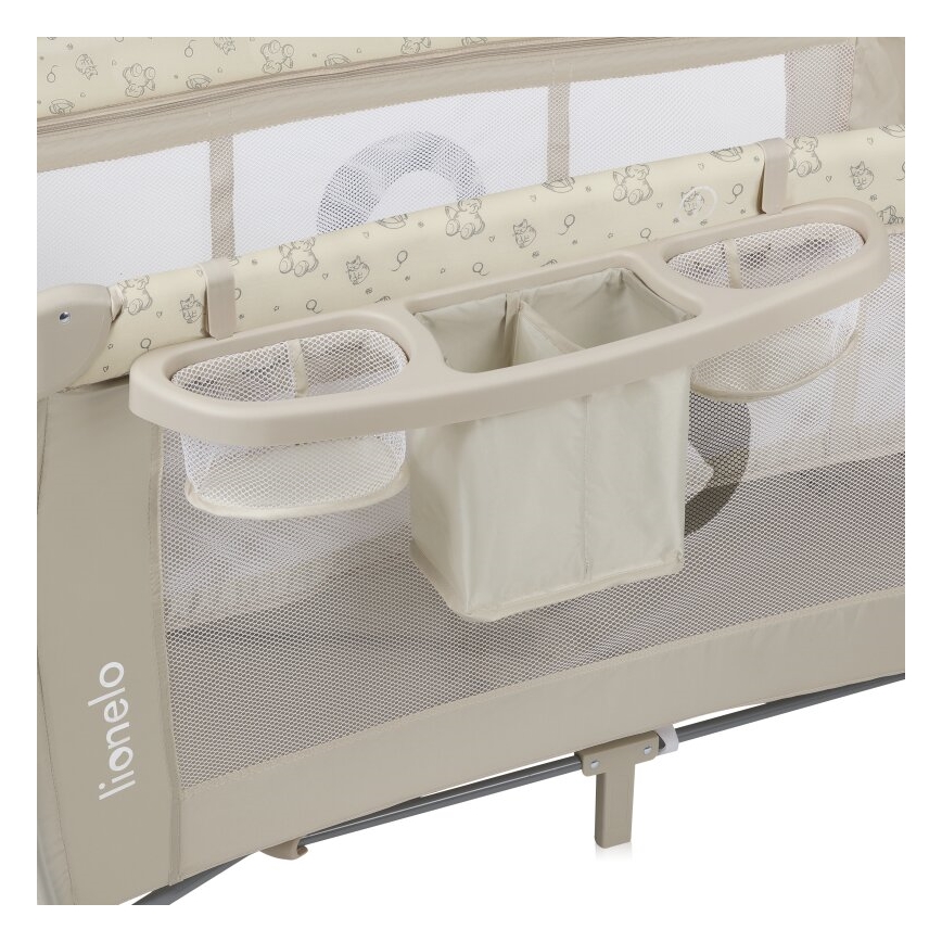 Lionelo - Kinder-Reisebett SVEN PLUS beige