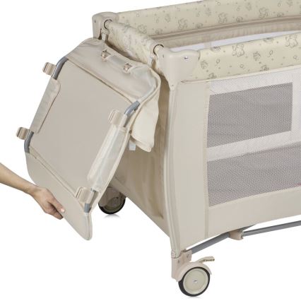 Lionelo - Kinder-Reisebett SVEN PLUS beige