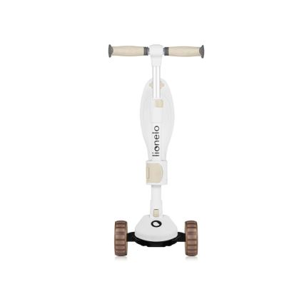 Lionelo - Kinder-Scooter 2-in-1 FRANKY weiß/beige