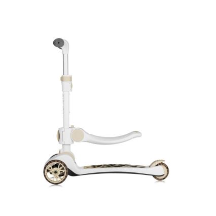 Lionelo - Kinder-Scooter 2-in-1 FRANKY weiß/beige