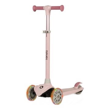 Lionelo - Kinder-Scooter JESSY 3xAA rosa