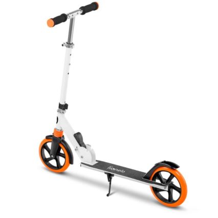Lionelo - Kinder-Scooter LUCA weiß/orange