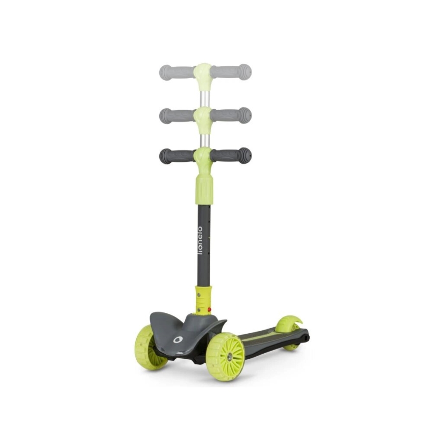 Lionelo - Kinder-Scooter TIMMY grün/grau