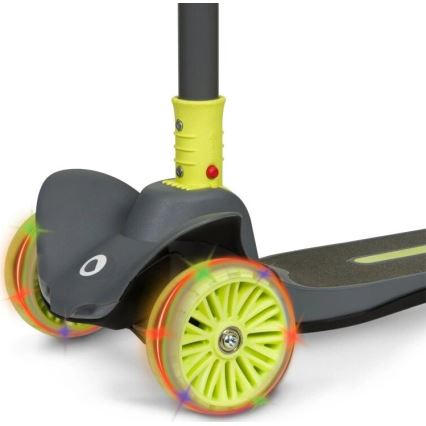 Lionelo - Kinder-Scooter TIMMY grün/grau