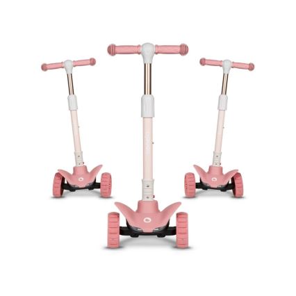 Lionelo - Kinder-Scooter TIMMY rosa