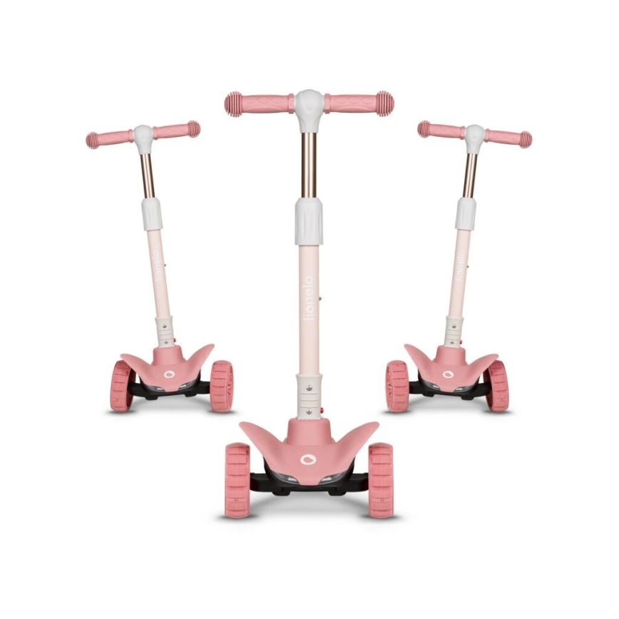 Lionelo - Kinder-Scooter TIMMY rosa