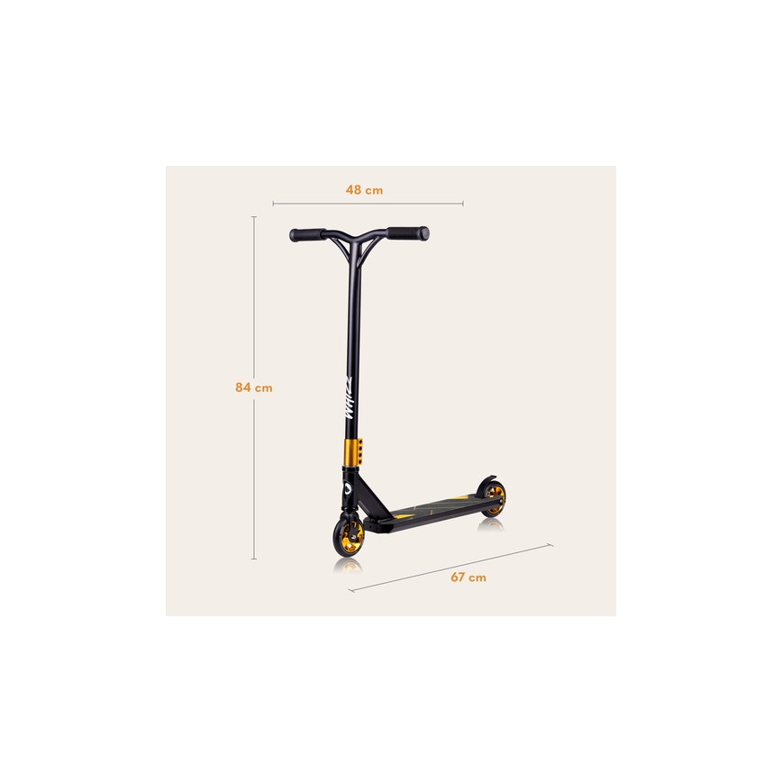 Lionelo - Kinder-Scooter WHIZZ schwarz