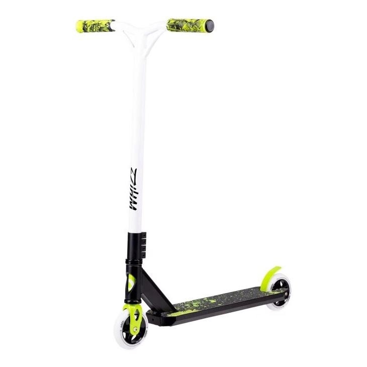 Lionelo - Kinder-Scooter WHIZZ schwarz/weiß/gelb