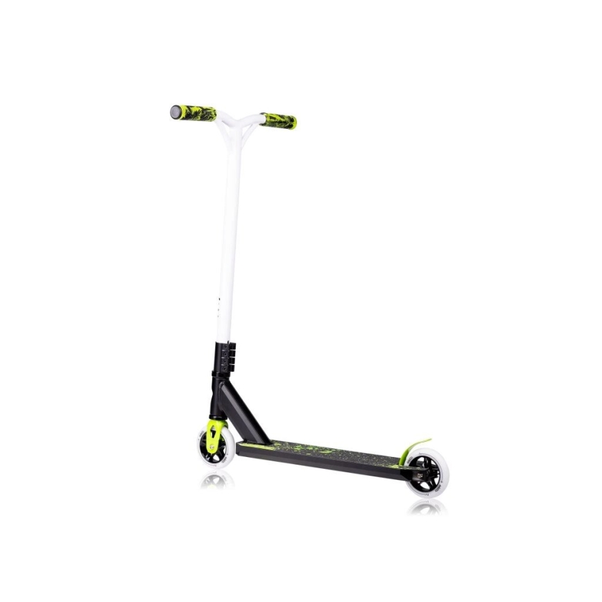 Lionelo - Kinder-Scooter WHIZZ schwarz/weiß/gelb