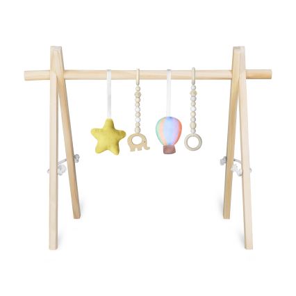 Lionelo - Kinder-Turnreck aus Holz ANIS