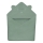 Lionelo - Kinderhandtuch mit Kapuze MUSLIN HOODED TOWEL Grüne Wald