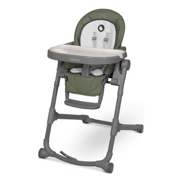 Lionelo - Kinderhochstuhl 2-in-1 CORA PLUS Olivgrün