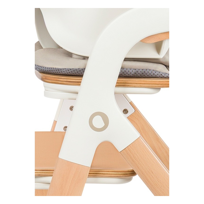 Lionelo - Kinderhochstuhl 3-in-1 MEGAN White Wood