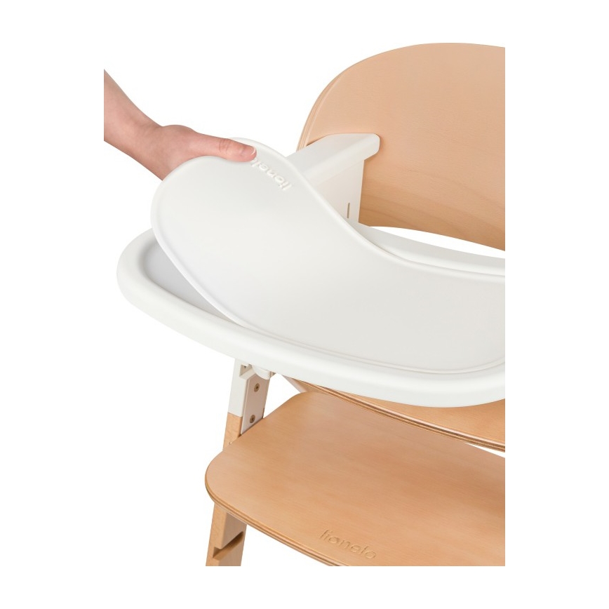 Lionelo - Kinderhochstuhl 3-in-1 MEGAN White Wood