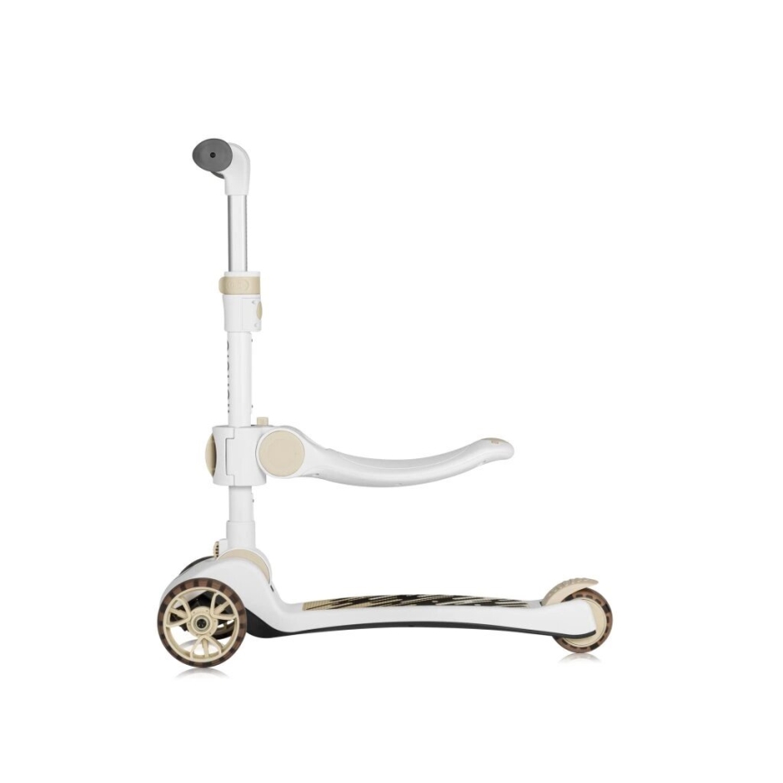 Lionelo - Kinderroller 2-in-1 FRANKY weiß/beige