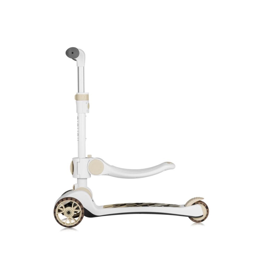 Lionelo - Kinderroller 2-in-1 FRANKY weiß/beige