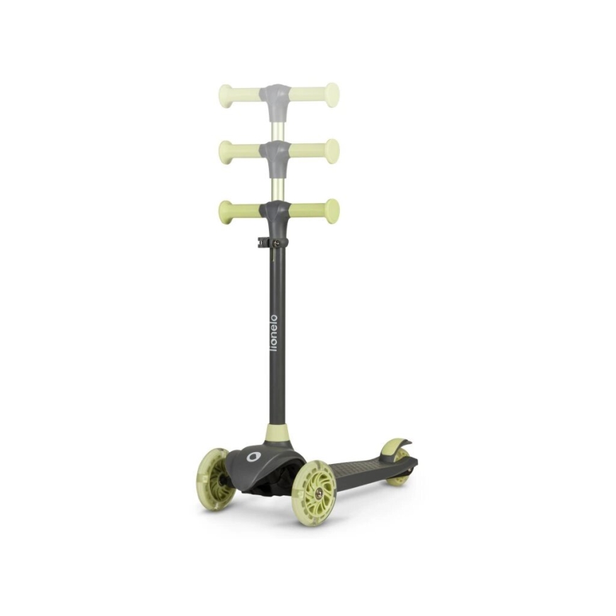 Lionelo - Kinderroller JESSY 3xAA grau/grün