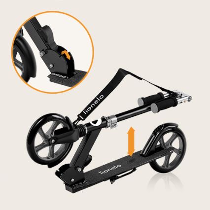 Lionelo - Kinderroller LUCA schwarz