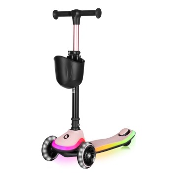 Lionelo - Kinderroller MEY 3xAAA Pink Rose