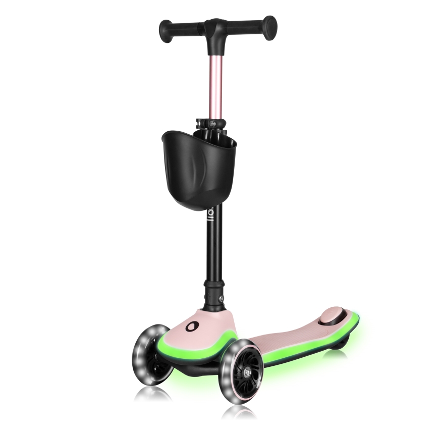 Lionelo - Kinderroller MEY 3xAAA Pink Rose