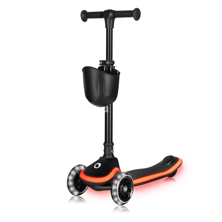 Lionelo - Kinderroller MEY 3xAAA Schwarz Onyx