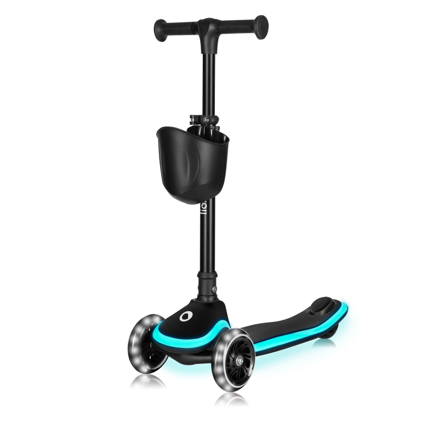 Lionelo - Kinderroller MEY 3xAAA Schwarz Onyx