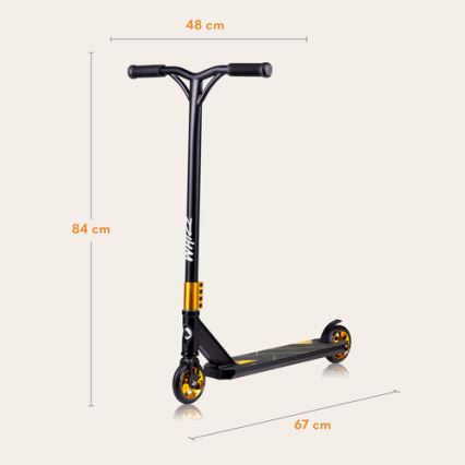 Lionelo - Kinderroller WHIZZ schwarz