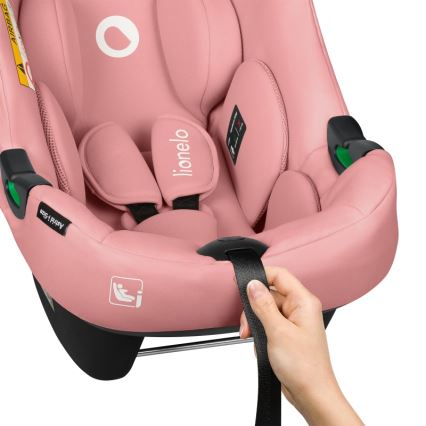 Lionelo - Kindersitz ASTRID i-Size 40-87 cm Korallenrosa
