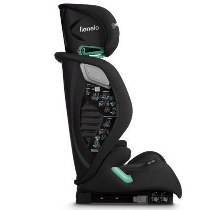 Lionelo - Kindersitz IGO i-Size 100-150 cm Schwarz-Carbon