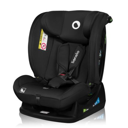 Lionelo - Kindersitz IZZY i-Size 40-150 cm Schwarz Carbon