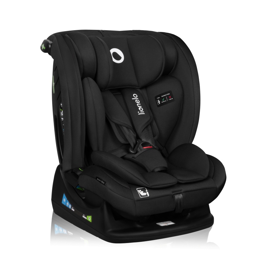 Lionelo - Kindersitz IZZY i-Size 40-150 cm Schwarz Carbon